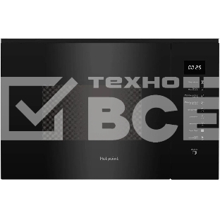 Микроволновая печь встраиваемая Hotpoint MF25G BL H, 25л, 900Вт, черный