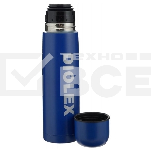 Термос Diolex DX-750-2B 750 мл, синий, с узким горлом