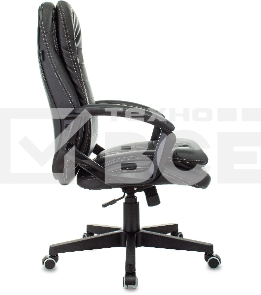 Кресло руководителя Бюрократ T-9950LT/BLACK сиденье черный, искусственная кожа