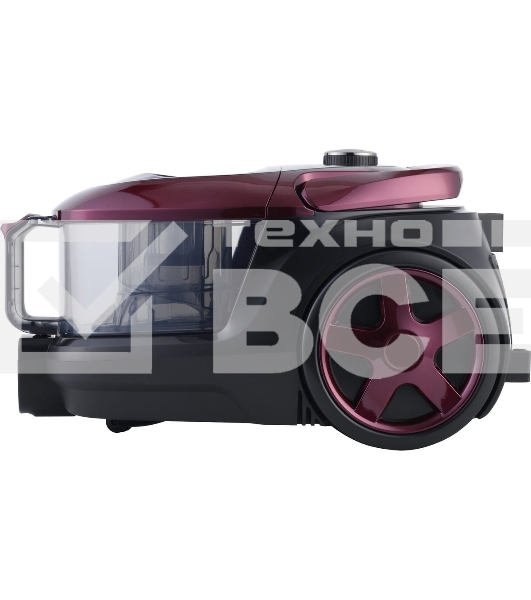 Пылесос WILLMARK VC-2630CYM (циклон,конт.2,5л,рег.скор,эрг.рукоят,метал.тел.труб,ТУРБО щетка,2000Вт)