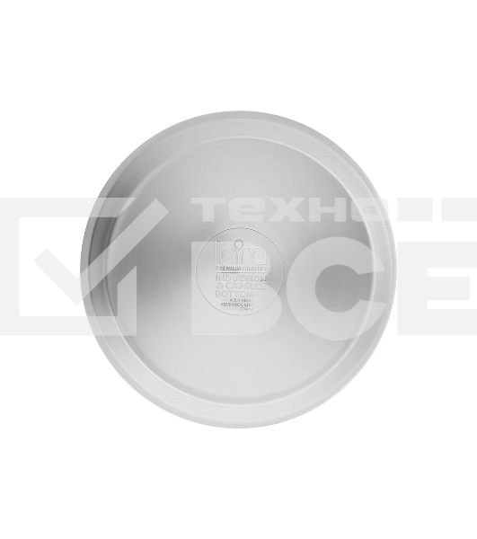 Чайник для плиты LARA LR00-83 4.5 л индукционное капсулированное дно, свисток с кноп механизмом, ручка нейлон