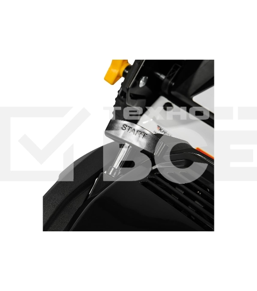 Газонокосилка бензиновая Kranz KR-430NSP несамоходная, 150 см3, 43 см