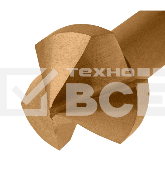 Зенковка конусная Denzel под М10, HSS, по металлу, цилиндрический хвостовик