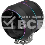 Кулер для процессора ZALMAN ZET5 черный, 5 HEAT PIPES, 4-PIN PWM, 600-2000 RPM, 30.4 DBA MAX, HYDRO BEARING, FULL SOCKET SUPPORT, фото5