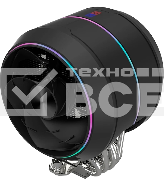 Кулер для процессора ZALMAN ZET5 черный, 5 HEAT PIPES, 4-PIN PWM, 600-2000 RPM, 30.4 DBA MAX, HYDRO BEARING, FULL SOCKET SUPPORT