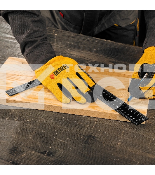 Угольник Denzel 200 х 300 мм, алюминиевый, лазерная гравировка