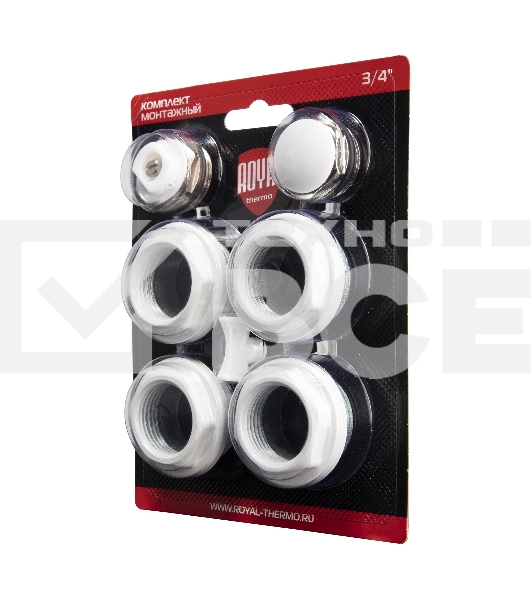 Комплект монтажный Royal Thermo 1”х 3/4