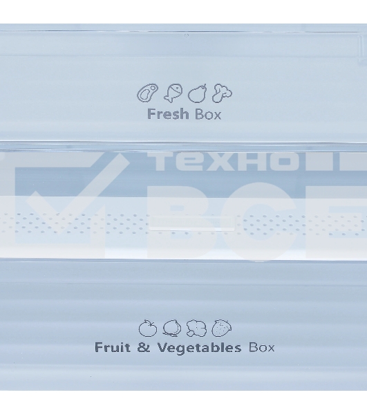 Холодильник Hisense RB434N4BC2 нержавеющая сталь двухкамерный 235/96л морозилка снизу, NoFrost