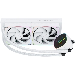 Система жидкостного охлаждения Thermalright Frozen Horizon 240 Digital (240мм, LED temp., White, ARGB/Fans: 2x120мм, 68.9CFM, 28.2dBA, 2000RPM/Pump height 53.2мм, Rad thickness 27мм/S: 1700, 1200, 1851, 115X, AM5, AM4), фото8