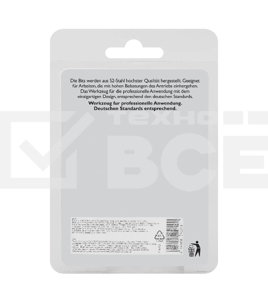 Бита Torx 30х50 мм, сталь S2, шестигр., 10 шт. Gross