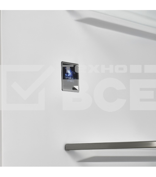 Холодильник Maunfeld MFF192NFB01 Inverter черный стекло трехкамерный 334/184л морозилка снизу, No Frost, Side by Side