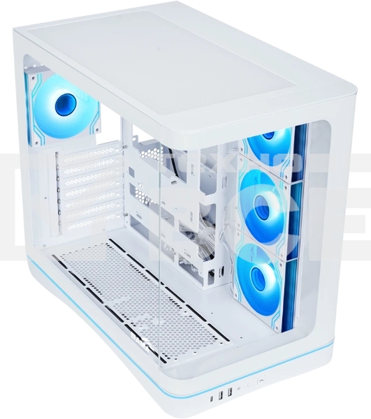 Корпус SAMA V62S, Midi-Tower, белый, 4 x 120 мм