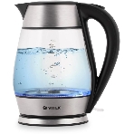 Чайник Vitek VT-7037(TR) Мощность 2200 Вт Макс. объем 1,7 л Корпус из термостойкого стекла., фото 1