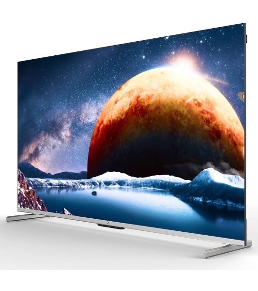 Телевизор DIGMA PRO 55' Mini LED 55Q серебристый Mini-LED QLED UHD 144Hz Smart TV Google TV 3GB/32GB