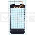 Сенсорное стекло (тачскрин) для Huawei HX035579A_VO W1447, черное, фото2