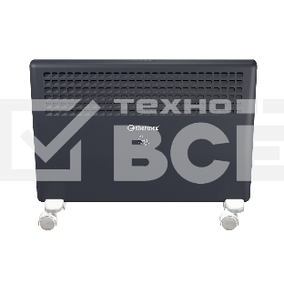 Конвектор Thermex Cozy 1 черный, 1000 Вт, 15 м2, термостат