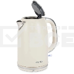 Чайник электрический Hyundai HYK-S9900 1.7л. 2200Вт молочный/серебристый корпус: металл, фото12