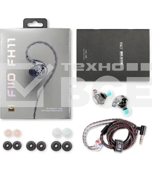 Наушники внутриканальные Fiio FH11 черный 1.2м черный проводные в ушной раковине (80003301)