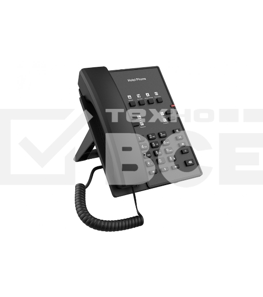 Телефон IP Fanvil H1-2 Wire черный