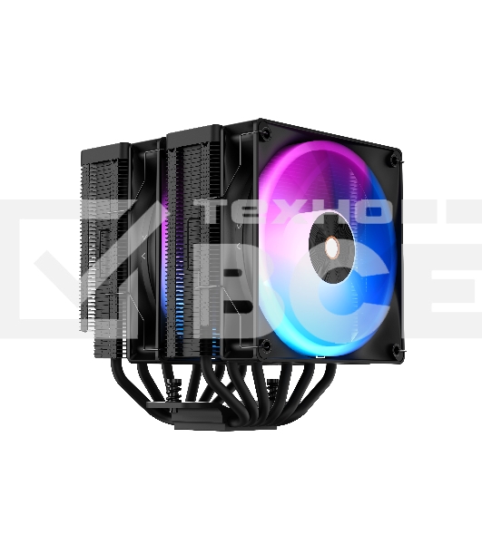 Кулер Ocypus Delta A62 BK ARGB Black 260W/ All Intel/ AMD AM*/ 2 fans / Screws