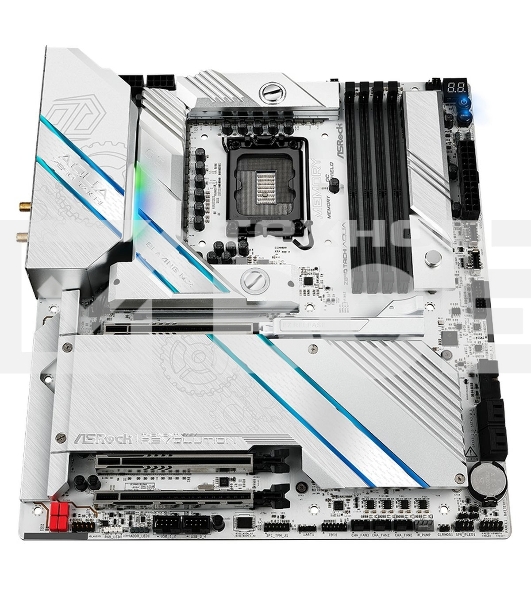 Материнская плата ASRock Z890 Taichi AQUA, LGA 1851, Intel Z890, 4xDDR5, 4xSATA, 6xM.2, 2xPCIe 5.0 x16, 1xPCIe 4.0 x16, 1xUSB-C 20Gbps, 4xUSB-A 3.2 Gen 1/2, 2xThunderbolt 4, 1x10Gb LAN, 5.1, E-ATX