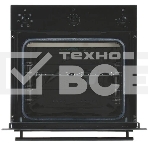 Духовка встраиваемая электрическая Electronicsdeluxe 6006.03 эшв-033 фасад стекло цвет - черный с нержав.ручками, электр.программатор 6-ти кнопочный, утапливаемые ручки, конвекция, гриль, режим разморозки,8 режимов работы, автомат.охлаждение корпуса,подсв, фото9
