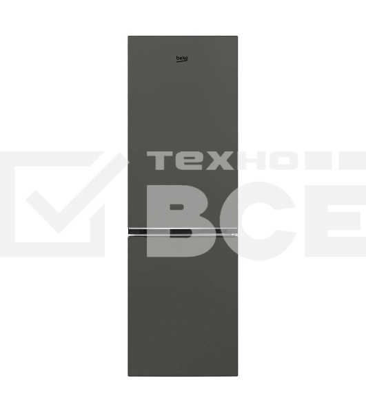 Холодильник Beko B1RCNK272G серый, двухкамерный 163/76л морозилка снизу