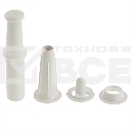 Мясорубка электрическая DELTA DL-6104M белый с серым, фото6