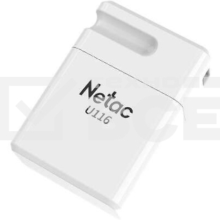 Флешка USB Netac U116 mini NT03U116N-032G-32WH USB 3.2 32Gb, up to 130Mb/s белый