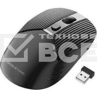 Мышь беспроводная BOROFONE (6974443382990) BG5 черный