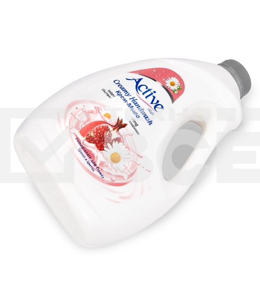 Жидкое крем-мыло Active с витамином B5 Ромашка и Гранат, 2000 мл (511801645)