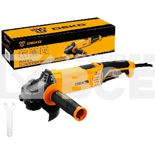 Угловая шлифовальная машина (УШМ) DEKO AG1400DK, 125мм, 1400 Вт