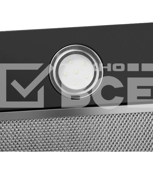 Вытяжка встраиваемая Maunfeld Trapeze 602M черный, 60 см, 1150 куб. м/ч, 54 дБ