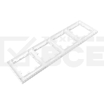 Рамка Эпика 4-местная, белая, пластик, фото7