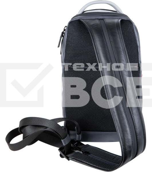 Рюкзак Piquadro Urban CA6801UB00/GRN серый/черный кожа