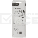 Удлиненные плоскогубцы Deli DL0101 160 мм, двухкомпонентная прорезиненная рукоять, фото4