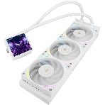 Водяное охлаждение для процессора Thermalright Hyper Vision 360 (360mm, LED, White, ARGB/Fans: 3x120mm, 69CFM, 27dBA, 2150RPM/Pump height 68mm, 6400RPM, Rad thickness 27mm/S: 1700, 1200, 1851, 115X, 2011, 2066, AM5, AM4), фото4