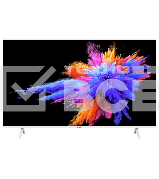 Телевизор BBK 42.5' 43LEM-1054/FTS2C (W) белый DLED FHD 60Hz