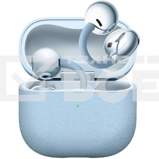 Наушники TWS Huawei FreeClip 2 синий, открытые (клипсы), Bluetooth, быстрая зарядка, до 8 ч