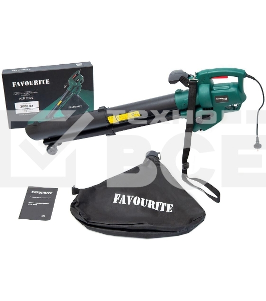 Пылесос-воздуходувка садовый FAVOURITE VCB 2000