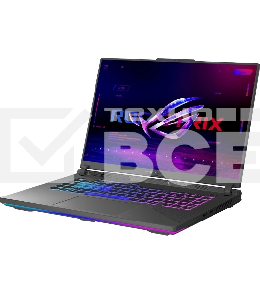 Ноутбук Asus ROG Strix G614PR-RV089/16'/IPS/AMD Ryzen 9 8940HX/32Gb/1Tb SSD/NVIDIA GeForce RTX 5070Ti 12Gb/Windows 11 Pro/серый/2.5kg