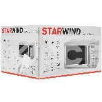 Микроволновая печь Starwind SMW5220 серебристый, 20 л, 700 Вт, переключатели - кнопки, поворотный механизм, фото2