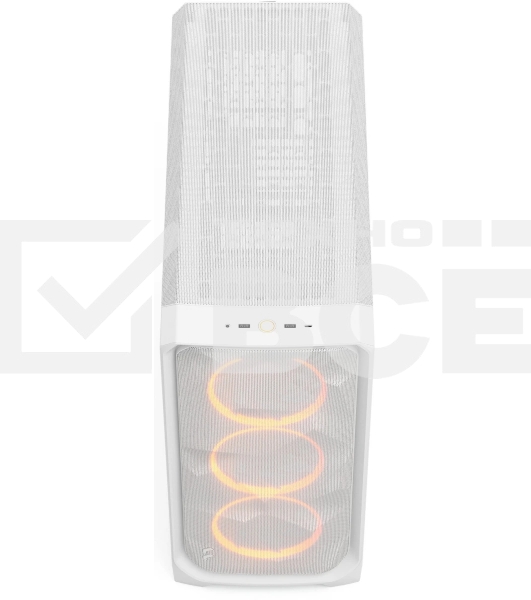 Корпус Fractal Design Meshify 3 XL White RGB TG Clear Tint, Midi-Tower, белый, 3 x 140 мм