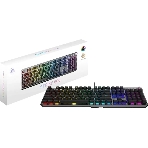 Клавиатура MSI STRIKE 600 Silent механическая серый/черный USB Multimedia for gamer LED (подставка для запястий) (S11-04RU256-CLA), фото3
