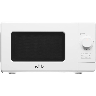 Микроволновая печь WILLZ MOS-2008MW белый, 20 л, 700 Вт, переключатели - поворотный механизм