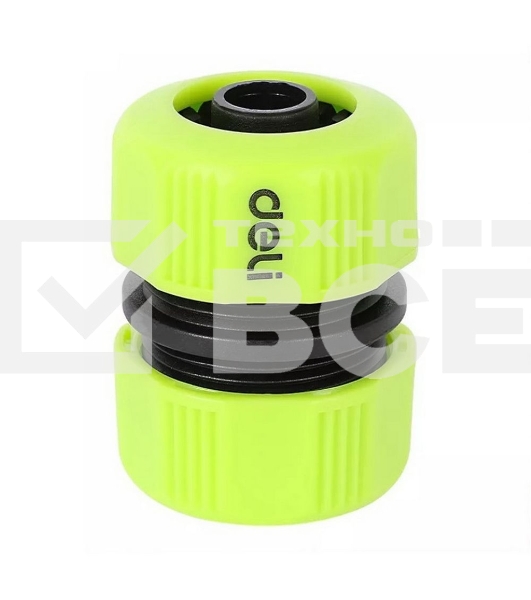 Муфта-соединитель для поливочных шлангов 1/2'' Deli DL8794  ударопрочный пластик