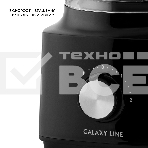Кухонный комбайн Galaxy Line GL 2313, черный, 1,2 л, 1000 Вт, 2 скорости, импульс. режим, фото3
