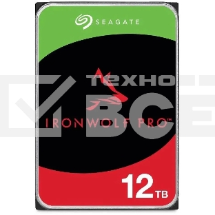 Жесткий диск Seagate SATA-III 12Tb ST12000NT001 NAS Ironwolf Pro 512E (7200rpm) 256Mb 3.5