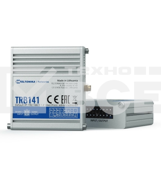 Промышленный LTE шлюз Teltonika TRB141 industrial rugged GPIO LTE gateway 4G (LTE) cat1 / 3G / digital i/o