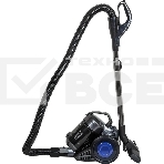 Пылесос Supra VCS-2410 синий/черный, 380/2200 Вт, уборка сухая, пылесборник контейнер, 1.5 л, фото7